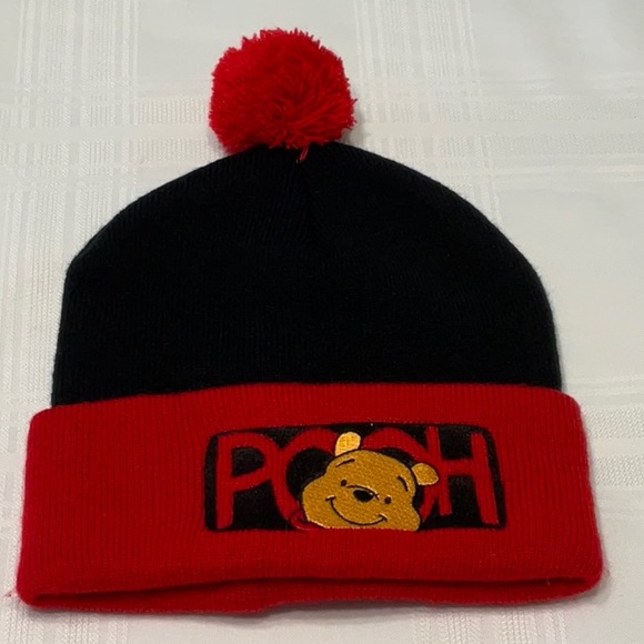 Disney Other - Disney Pooh Toboggan with Pom